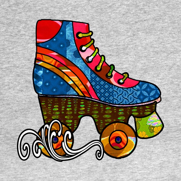 Roller Skate in Motion by artbyomega